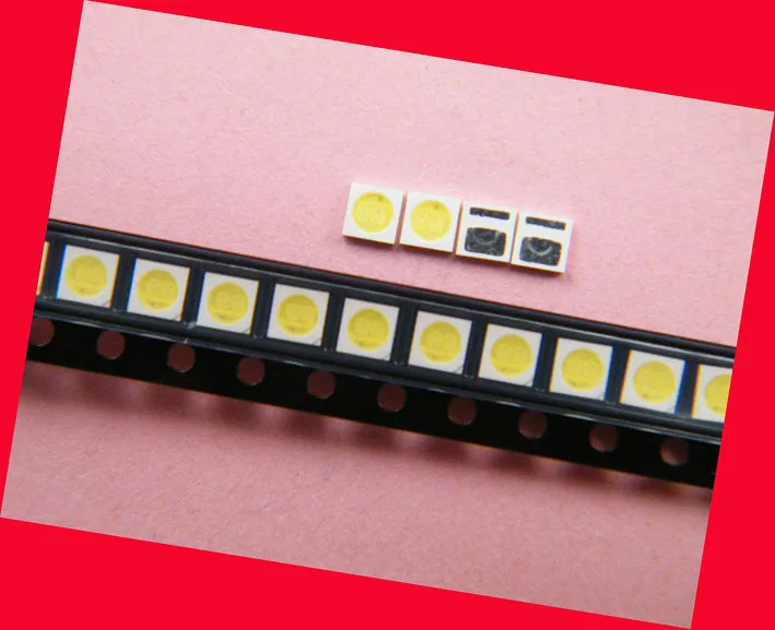 200piece/lot for repair tcl LCD TV LED backlight Article lamp SMD LEDs 6V 3030 Cold white light emitting diode