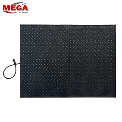 30''×48''inch Snow Melting Mats Heated Outdoor Snow＆Ice Melt Mats Driveway Mat for Snow, Heated Porches Floor Mat