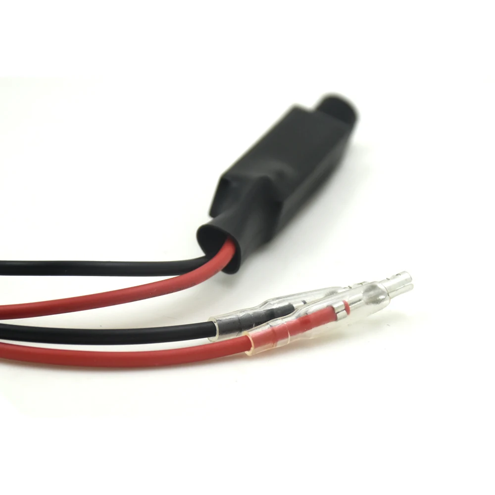 LED Turn Signal Indicator Resistor Adapter Solution Does Not Flash or Fast Flash 4Pcs/set DC 12V Universal Motorcycle Flasher