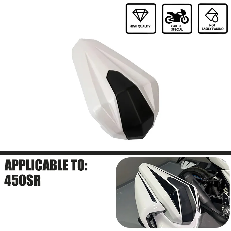 

For CFMOTO 450SR/SRS 2022-2024 Quick Release Rear Seat Cowl Hump Cover - Racing Style ABS Plastic Motorcycle Body Kit
