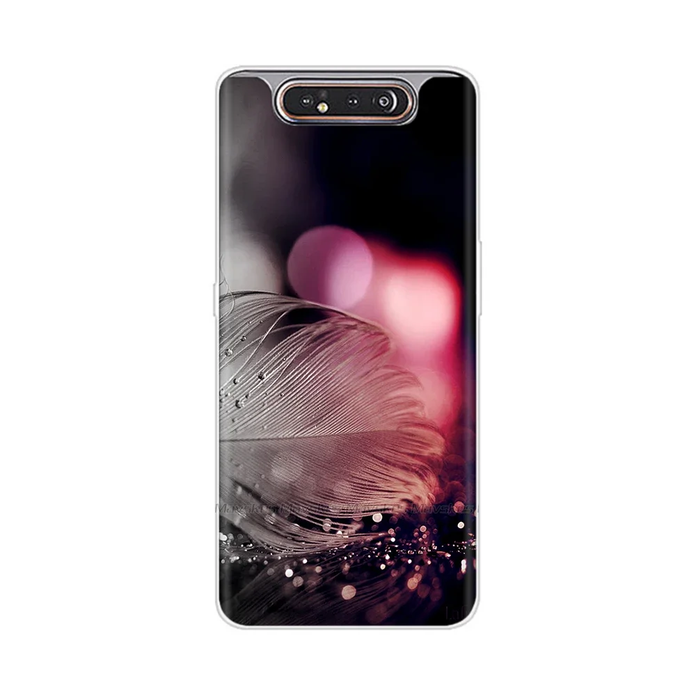 For Samsung Galaxy A80 Case Silicon Back Cover Phone Case For Samsung A80 2019 A 80 Galaxy A80 A805F A805 SM-A805F/DS Case coque