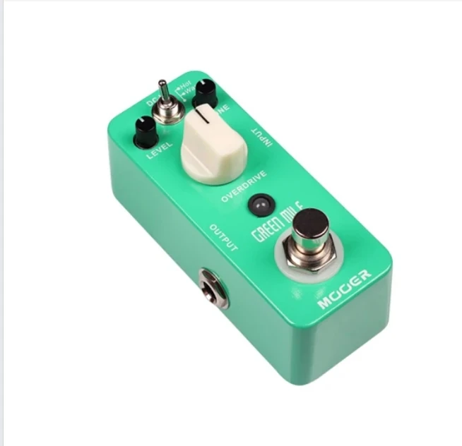 Mooer Green Mile Mini Overdrive Pedal 2 Overdrive modes Electric Guitar Pedal True Bypass Guitar Parts & Accessories