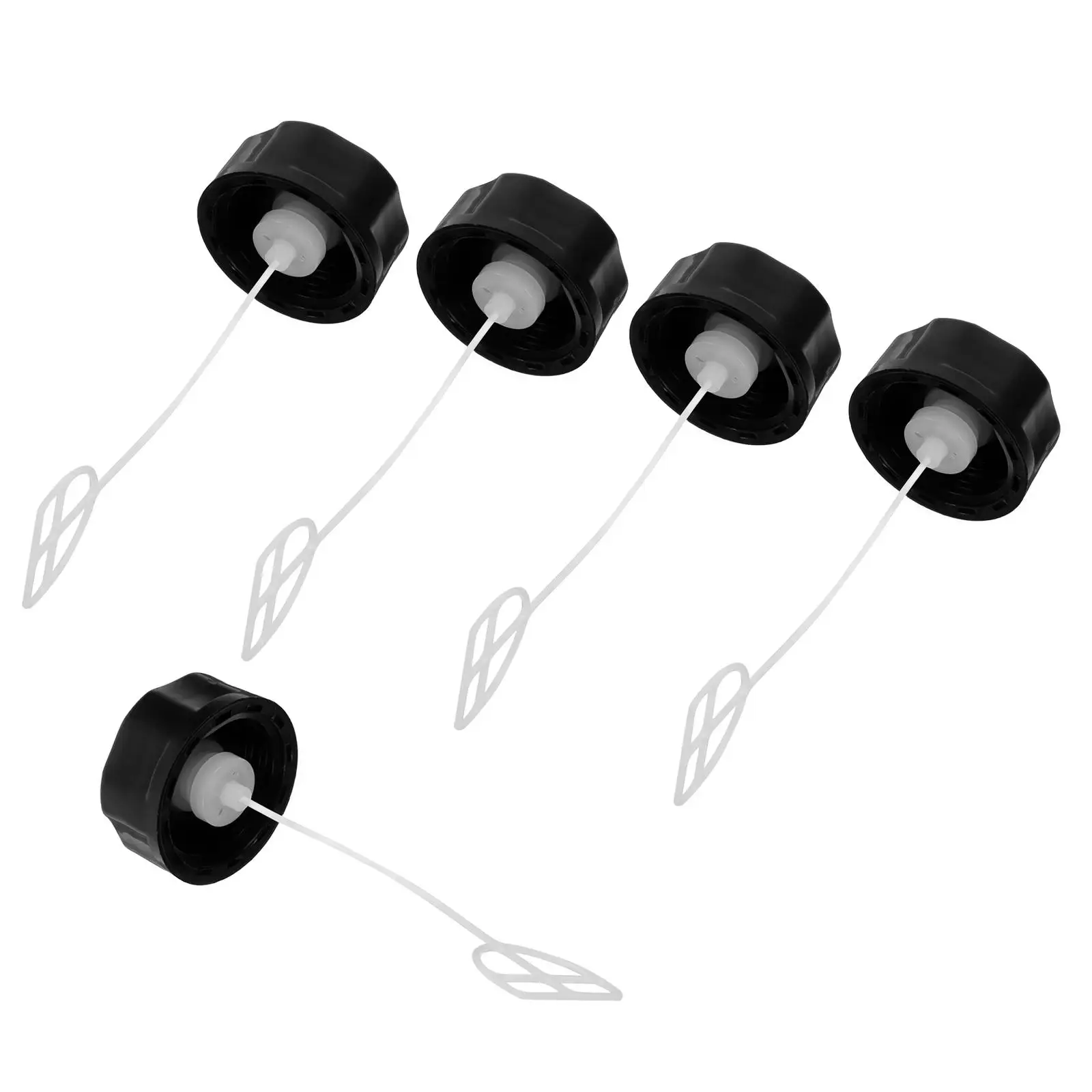 5-teiliger Rasenmäher-Tankdeckel, Ersatz für Tank, Rasenmäher-Pumpenabdeckung, Kunststoffkappen