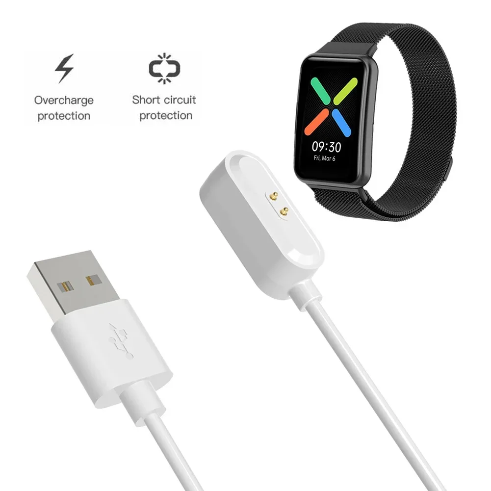 كابل شحن USB مغناطيسي لساعة OPPO ساعة ذكية مجانية شاحن سريع محول طاقة محمول لساعة OPPO مجانًا