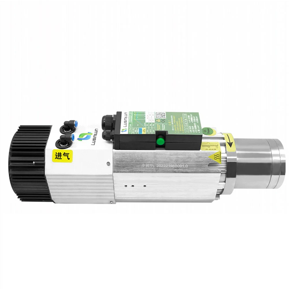 9KW Automatic Tool Change Spindle ISO30 BT30 ATC Air Cooled Spindle Motor 18000RPM 24000RPM For Woodworking CNC Cutting Machine