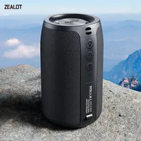 Zealot-S32 Portable Bluetooth Speaker Subwoofer - Waterproof Stereo Outdoor Boom Box with TF Card & AUX Support