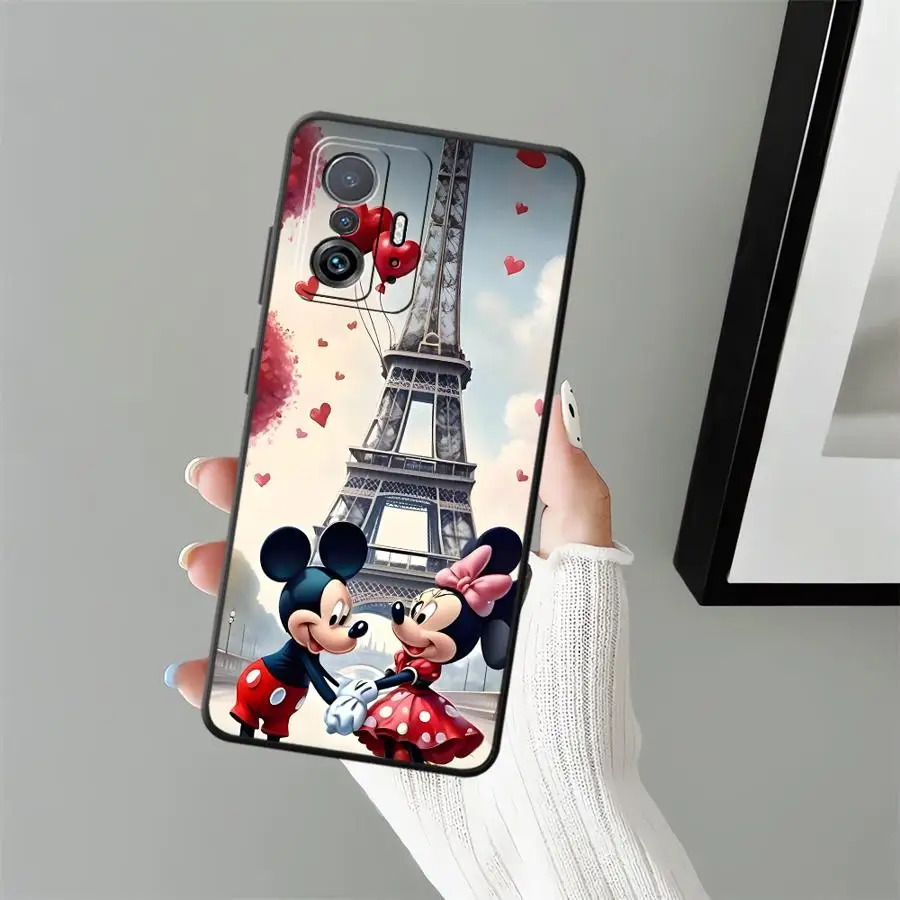 เคสโทรศัพท์ลายมิกกี้มินนี่เมาส์จากดิสนีย์ สำหรับ Xiaomi Mi 9T 10T 10 11 13 Lite 9 11T 14 Pro 13 CC9Pro