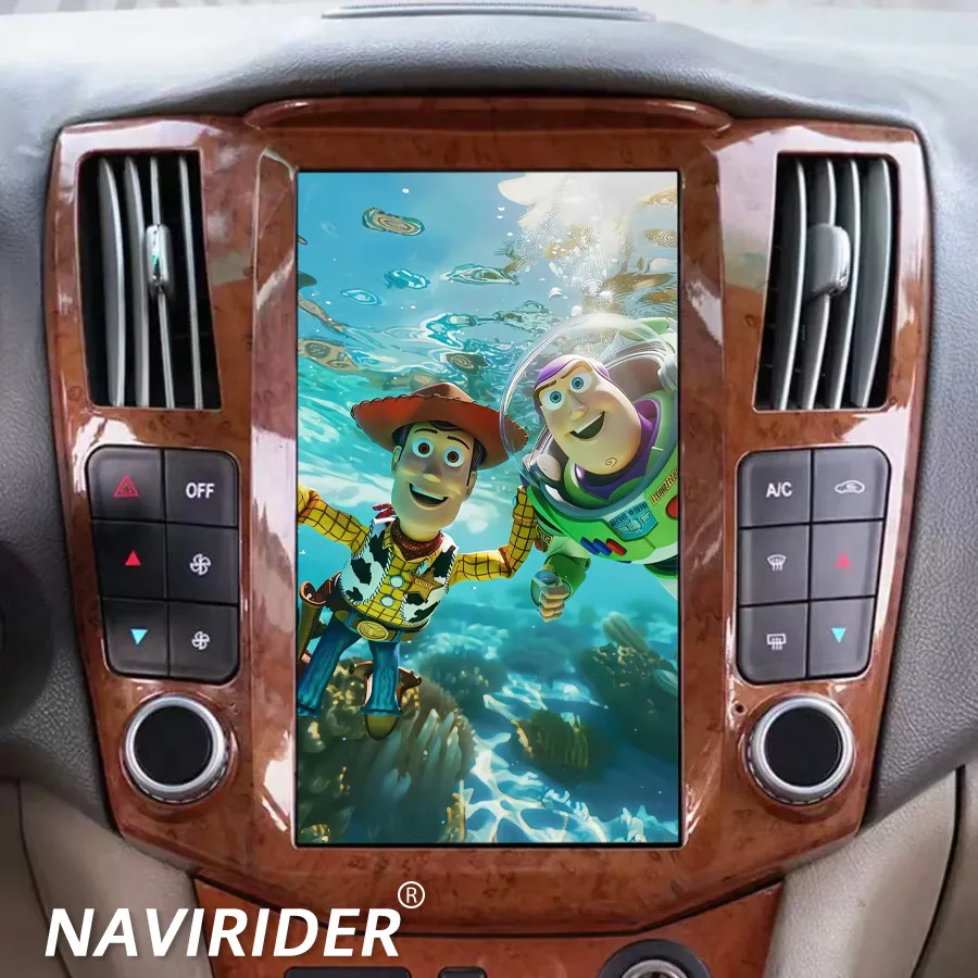 11.8inch  Android Screen For Lexus RX330 RX300 RX350 RX400h 2004-2008 Toyota Harrier GPS Carplay Car Multimedia Video Player