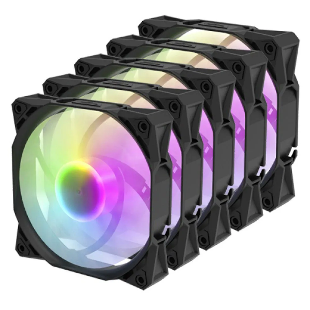 ★   Darkflash S101 Argb Fdb (5Pack - Black)