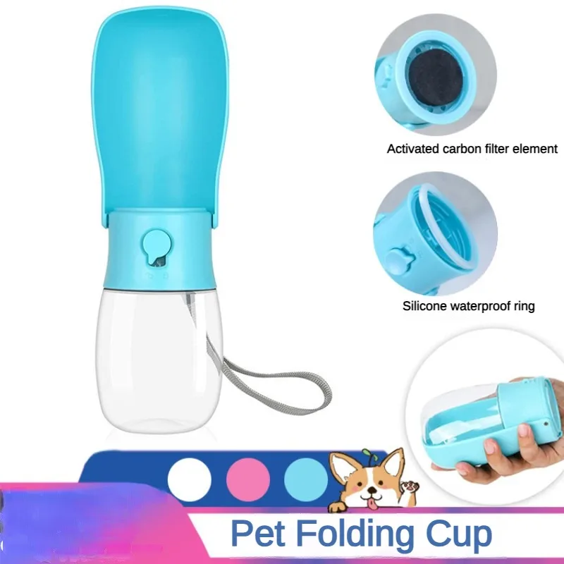 

Portable Outdoor Pet Folding Water Cup for Cats and Dogs - Stay Hydrated On the Go