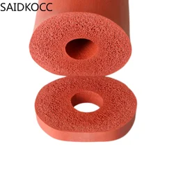 Silicone foam tube flexible foaming Silicon hose Sponge casing silicone rubber sleeve insulated sponge 1Meter
