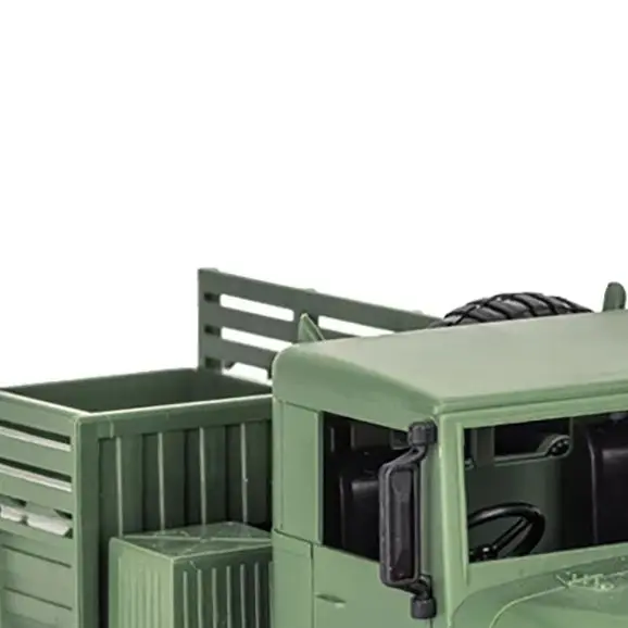 

JJRC пластиковый 1/18 Q69 радиоуправляемый военный грузовик 6x6 электрическая радиоуправляемая модель автомобиля 0,5 кг грузоподъемность наклон восхождение мультитерийский