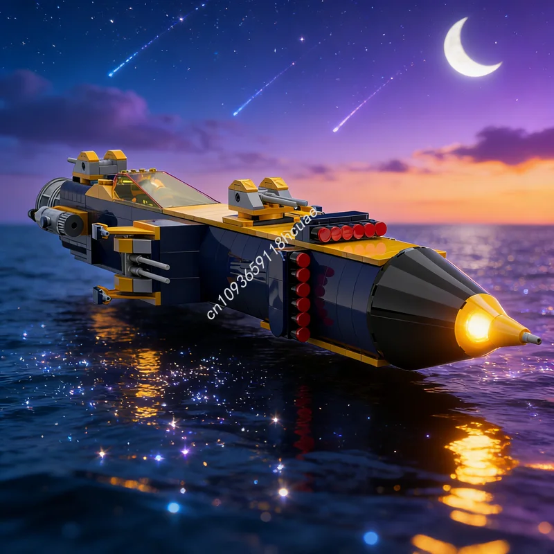 

791pcs MOC Defender Class Star Frigate Space Model Building Blocks Architecture Toy Festival Gift Idea Creative Education Brick