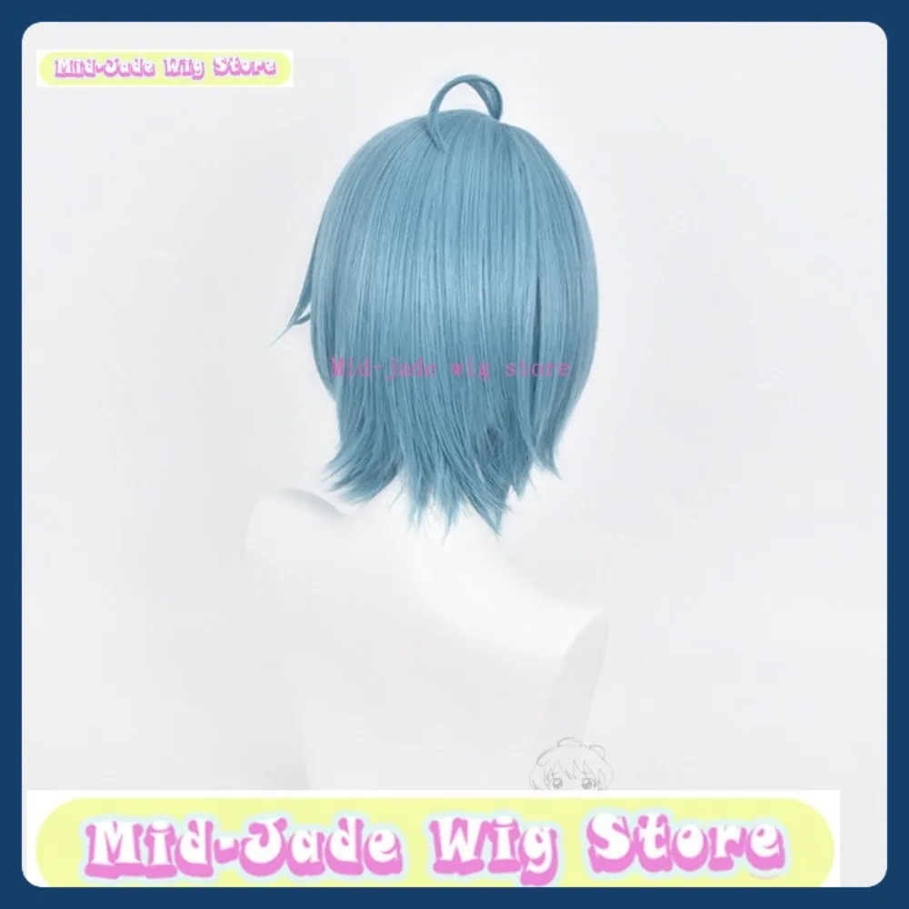 Mid-jade peruca loja conjunto estrelas himeru cosplay peruca anime jogo rpg traje de halloween adereços cabelo sintético