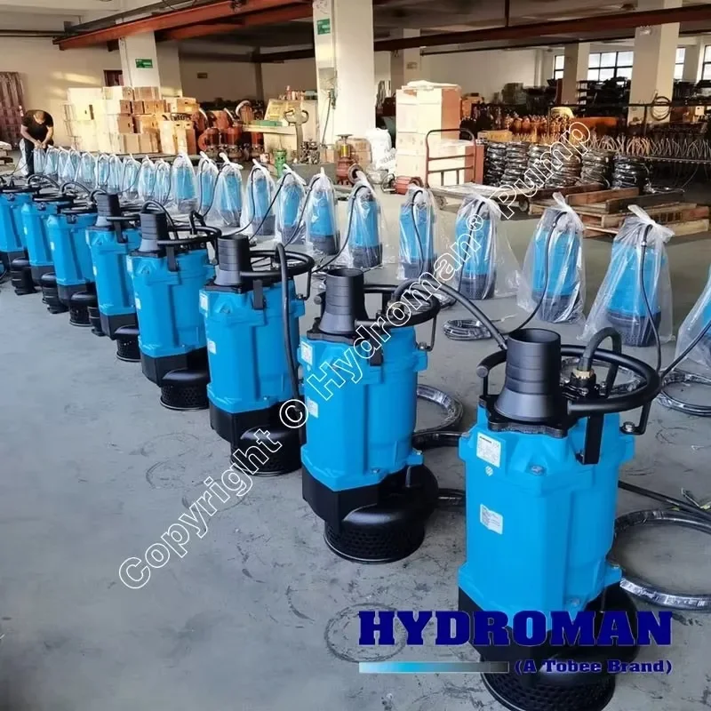 Bomba de drenagem submersível Bomba de desidratação de esgoto