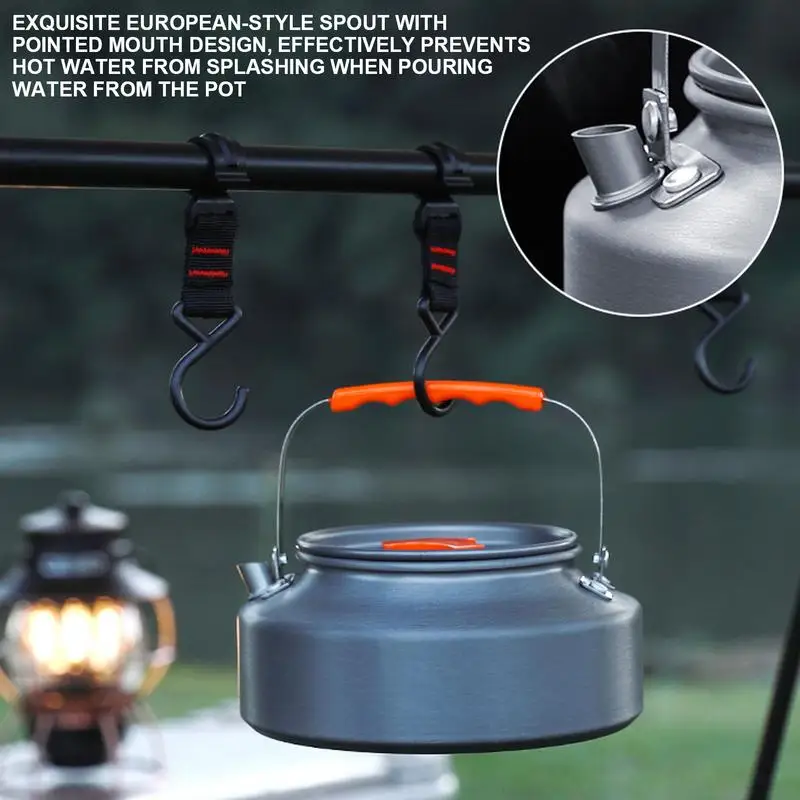 

Camp Cooking Set 10 Pieces Camping Cookware Compact Lightweight Space-Saving Utensils For Travel Hiking Adventure Picnic