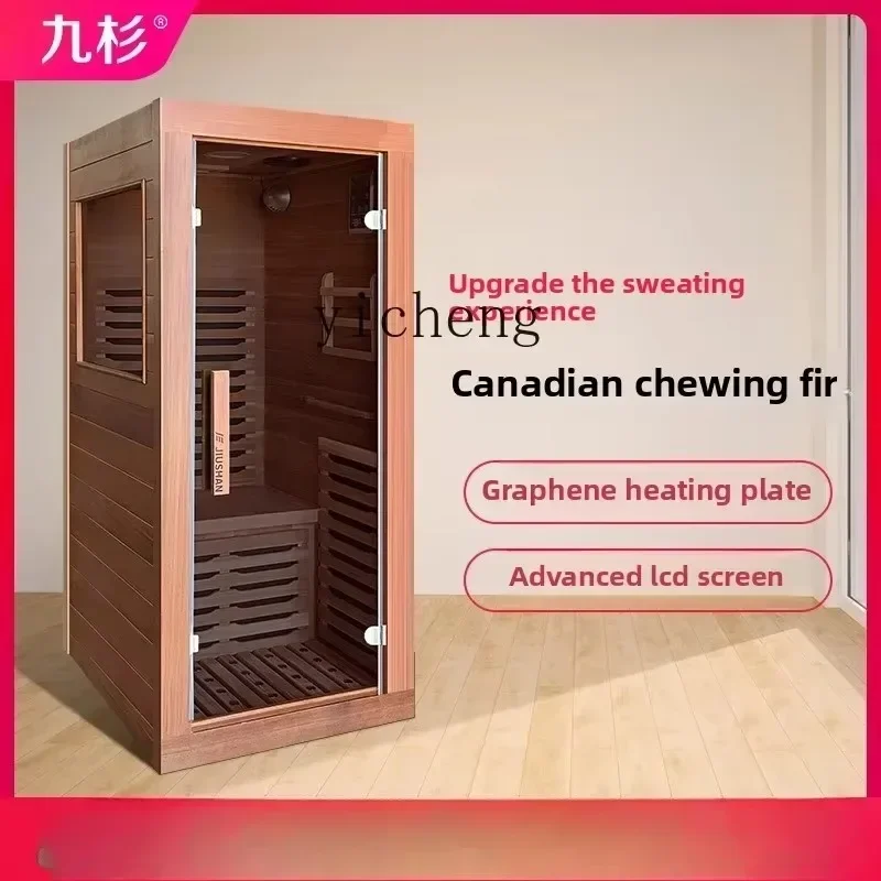 D9-Single Mini Far Infrared Light Wave Room Household Health Sweat Room Box Sauna Room Home Accessories