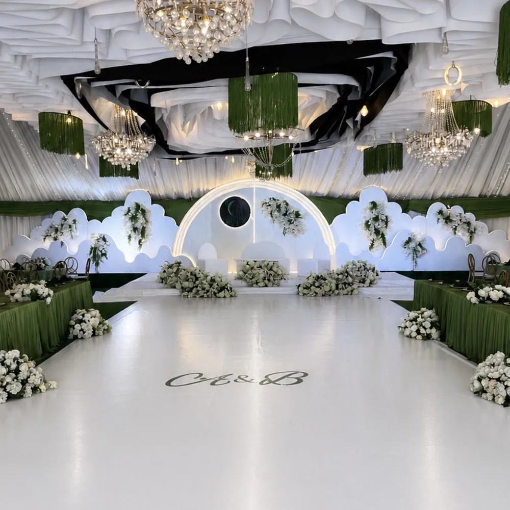 FSDKX Manufacturer PVC Backdrop Arch Wedding Stage Backdrops Door Shape Arch for Wedding Backdrop