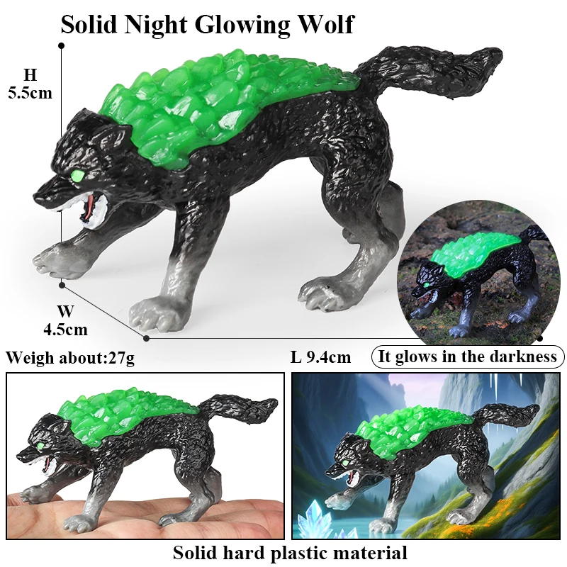 Oenux Weißer Tiger Griffin Cerberus Löwe Panther Baum Monster Feuerdrache Dinosaurier Modell Actionfiguren Sammlung Kinderspielzeug