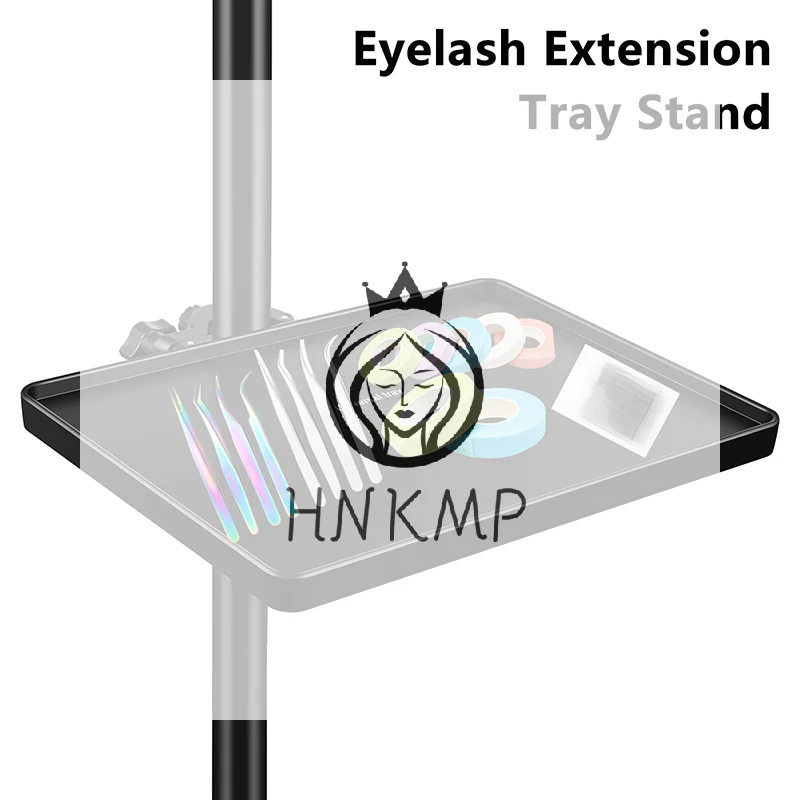 1 Pcs ABS Material Lash Tray Holder Fixed To Moon Light Ring Light Compatible Eyelash Extension Organizer Accessory Lash Tools