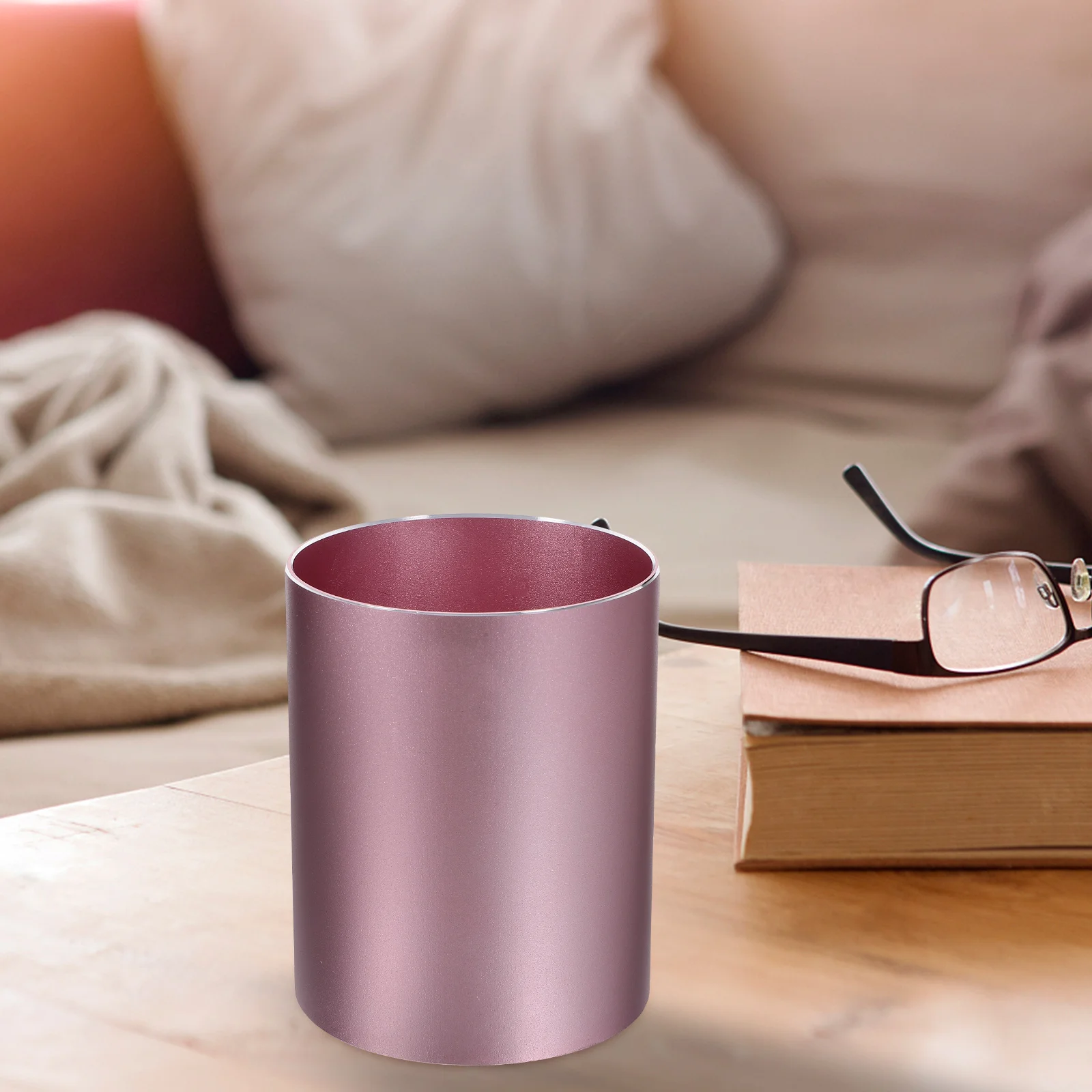 

Sturdy Metal Pen Holder for Desk Large Capacity Pencil Organizer Aesthetic Stationery Storage Fresh Color Office Supplies