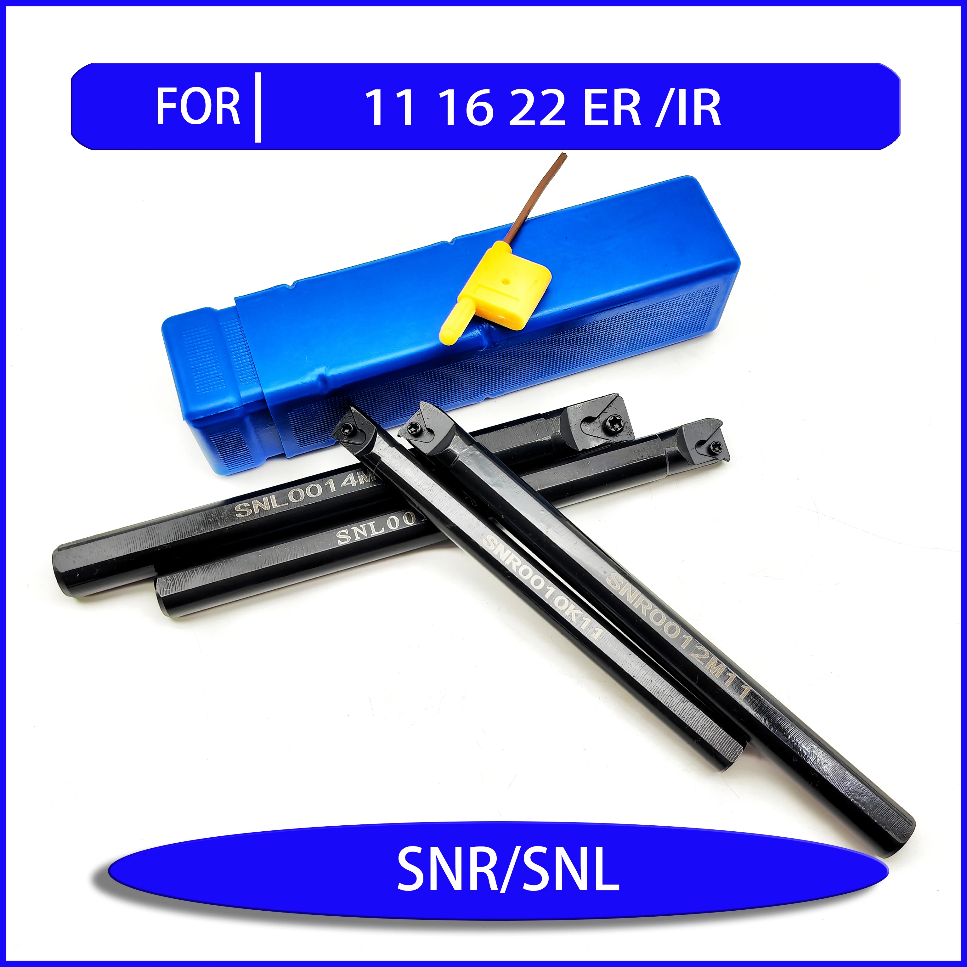 CNC machine tool holder SNR SNL 11 16 22 is suitable for internal thread machining with 11 16 22ER IR inserts respectively