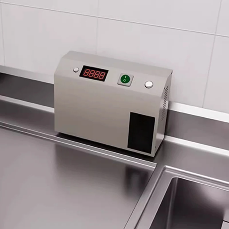 Automatic ultrasonic dishwasher for commercial canteens, restaurants, small ultrasonic restaurant sinks, external installation-f