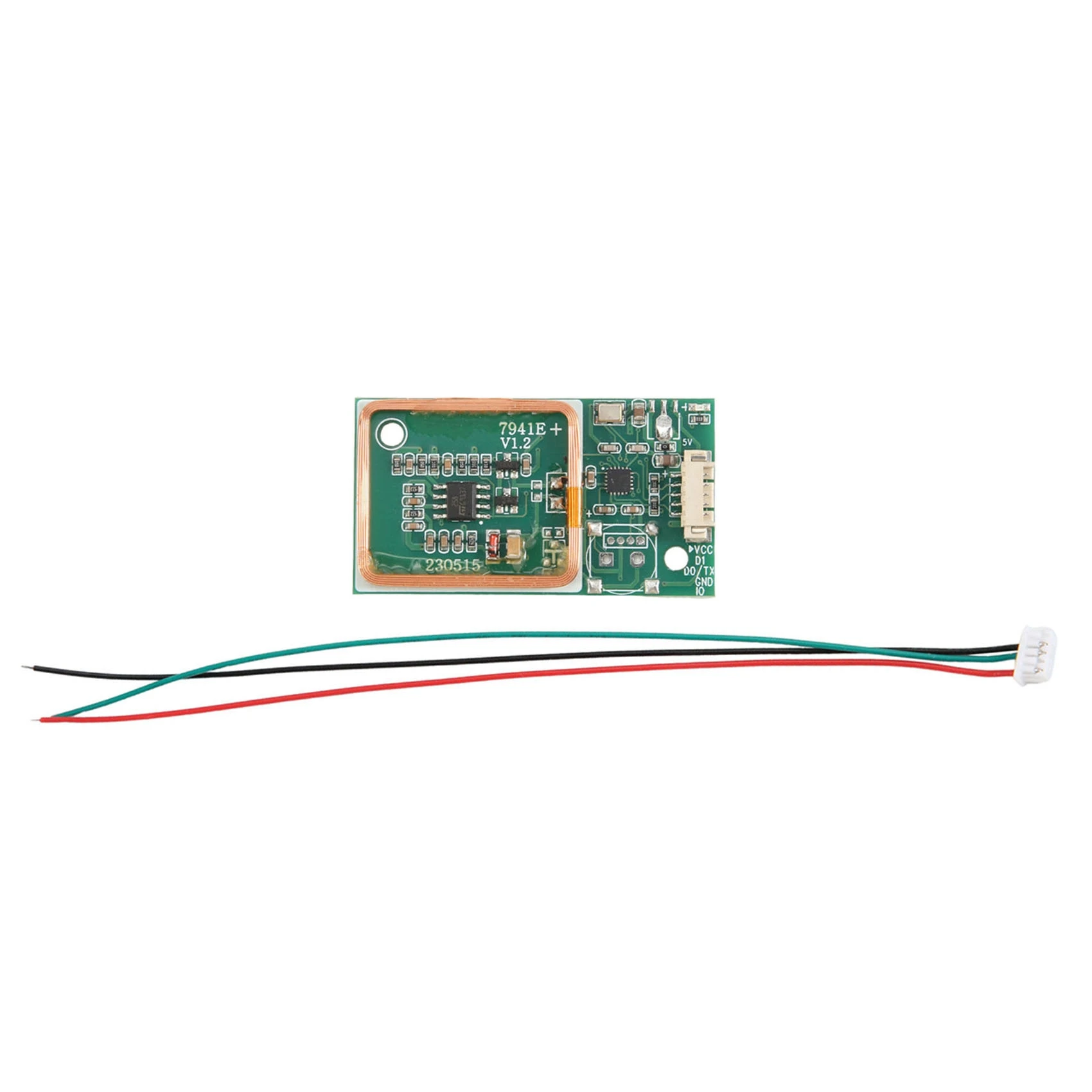 A003 RFID UART Reader Wireless Module 3Pin 125KHz Card Reading EM4100 8CM DC 5V for IC Card PCB Attenna Sensor Kits
