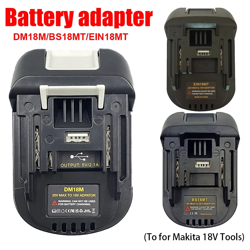 

Electric Power Tool Adapter for Dewalt/Bosch/Einhell Battery Converter to for Makita 18V Power Tools