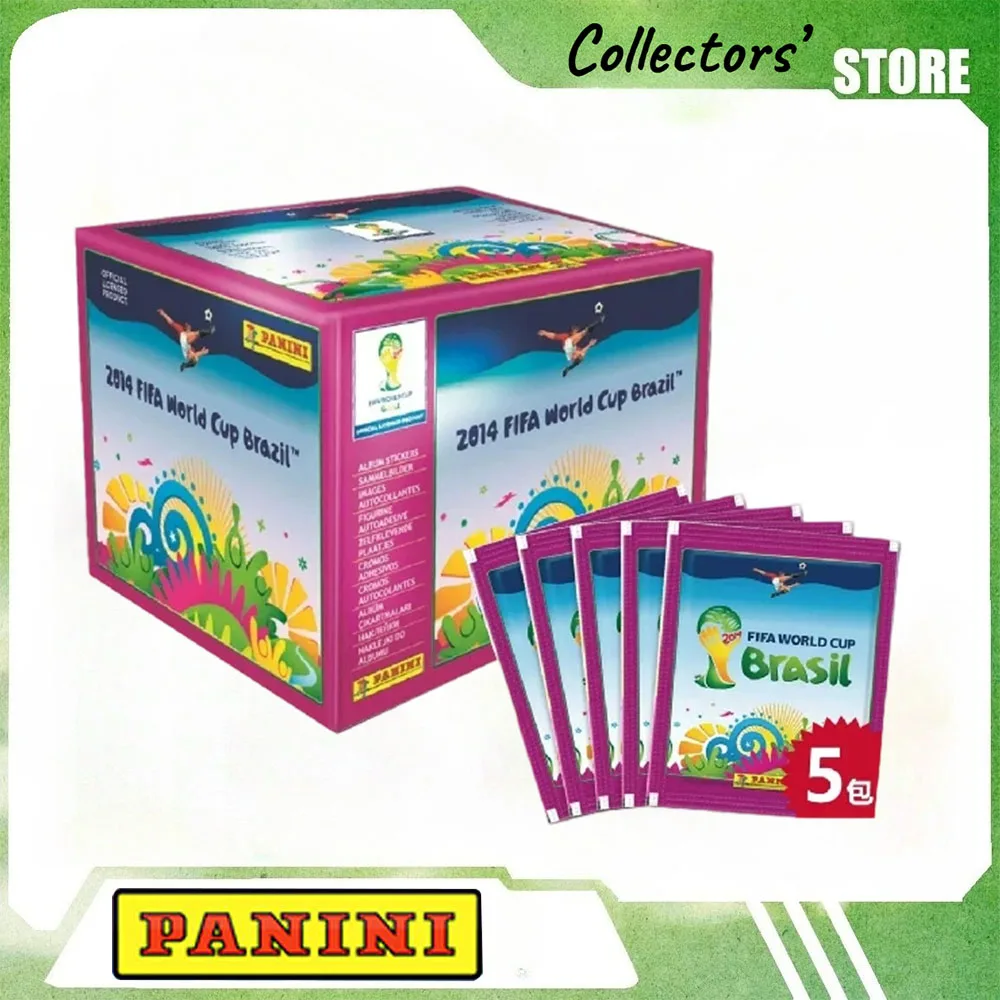 Panini 2014 Official Rare Limited Mint Vintage Premium Football Tournament Authentic Star Collectible Stickers Hobby Fan Gift