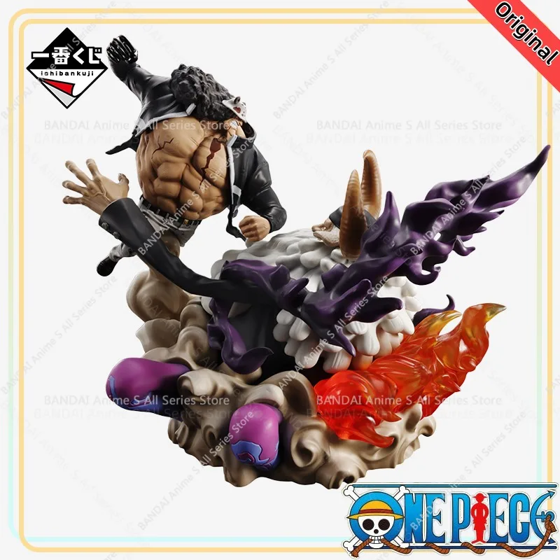 

【100%Authentic】Original Ichiban Kuji One Piece Miraijima Egghead Burst of Energy Last One Prize Revible Moment H=24CM Model Toys
