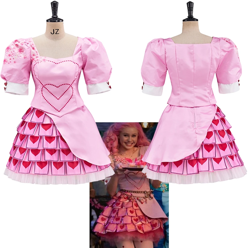 

Bridget Cosplay Princess Costume Women's Sweet Pink Dress Uniform Suit Halloween Carnival Birthday Party Fantasia Ball Gown