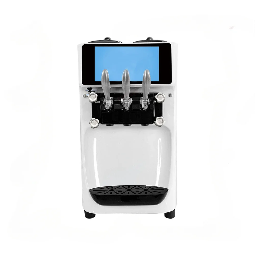 10 Inc LCD Touch Screen High Efficiency Soft Ice Cream Machine