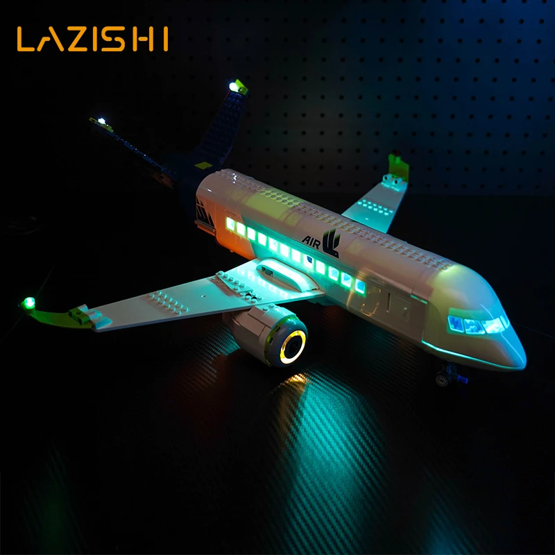 

Lazishi LED light 60367 set suitable for Passenger Airplane building blocks (only including lighting accessories)