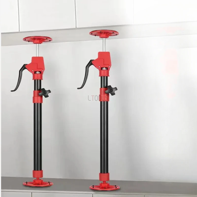 Ferramentas de Suporte de Instalação do Armário de Suspensão Placa de Gesso Suporte de Parede Haste de Expansão Suporte de Teto de Mão Levantador Telescópico