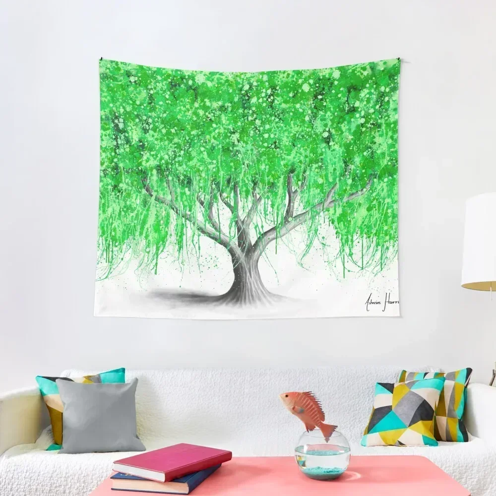 

Waterside Willow Tree Tapestry On The Wall Christmas Decoration Home Decorators Tapestry