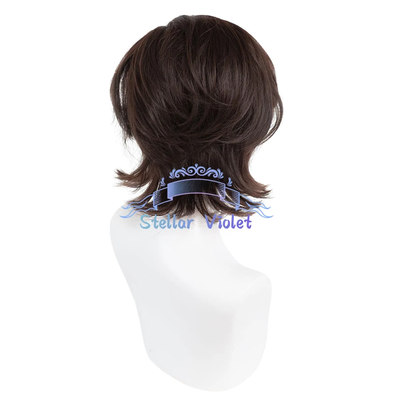 Game Time To Hunt 1999 Wig Schneider Cosplay Wigs Cosplay Costumes 35CM Brown Reverse 1999 Schneider Synthetic Wigs Halloween
