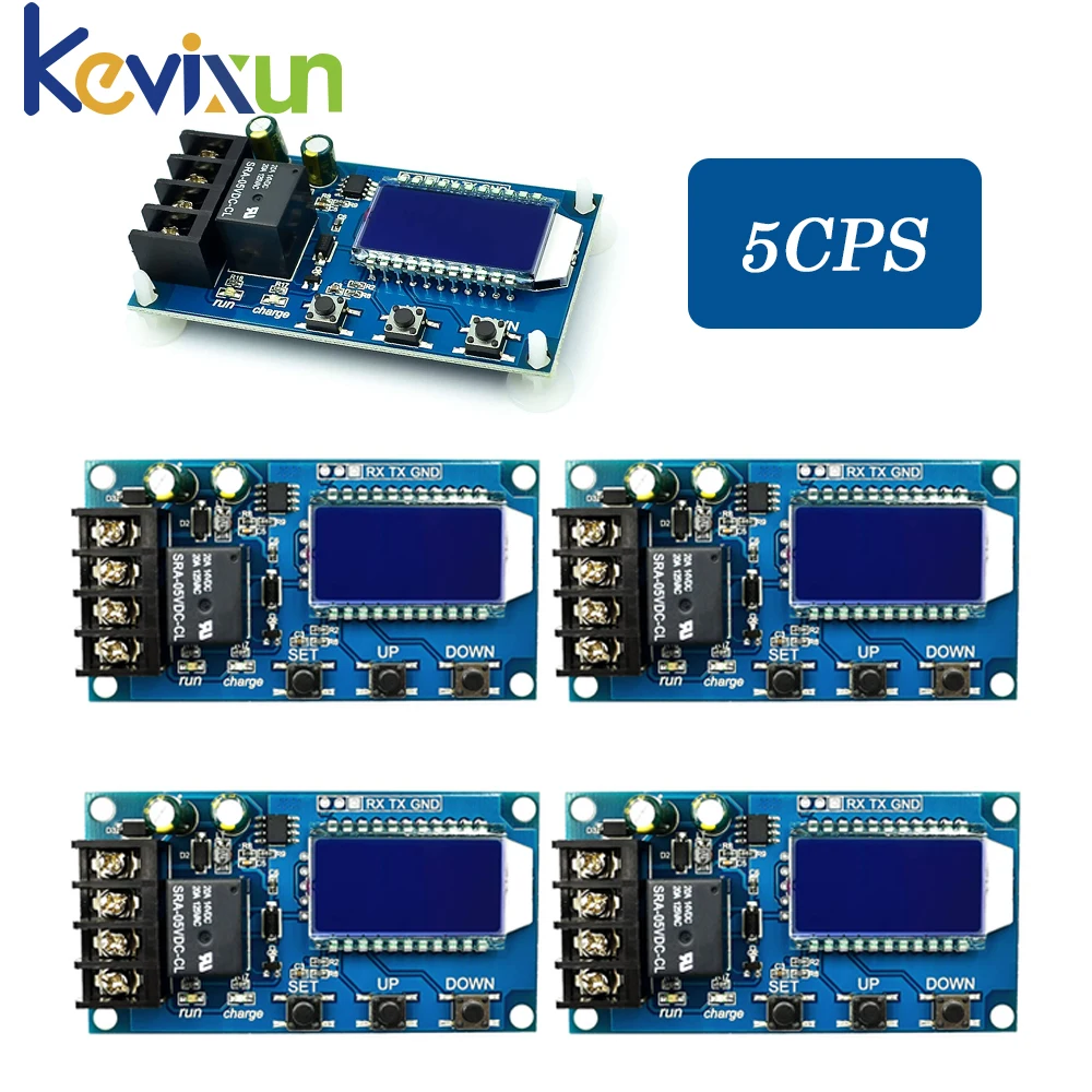 XY-L10A 6-60v 10A Lead-acid Solar Storage Battery Charge Controller Module Protection Board charger Time Switch Battery Capacity