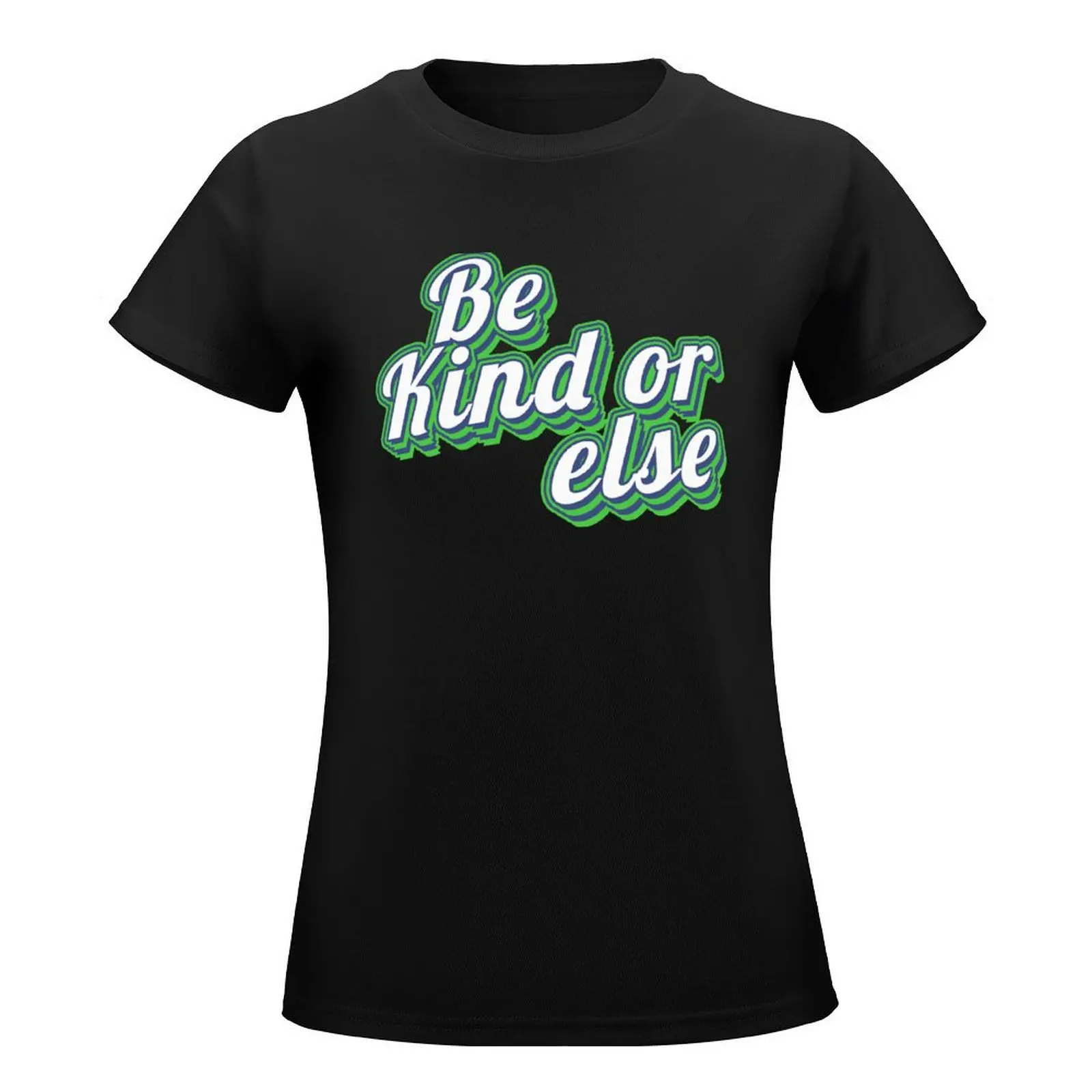 Be kind of else - Green Plumber T-Shirt cute tops female vintage clothes t-shirts for Women cotton