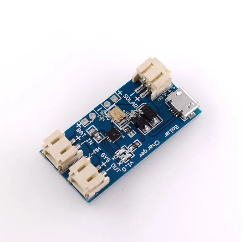 Модуль платы зарядки мини-солнечной литиевой батареи 500MA