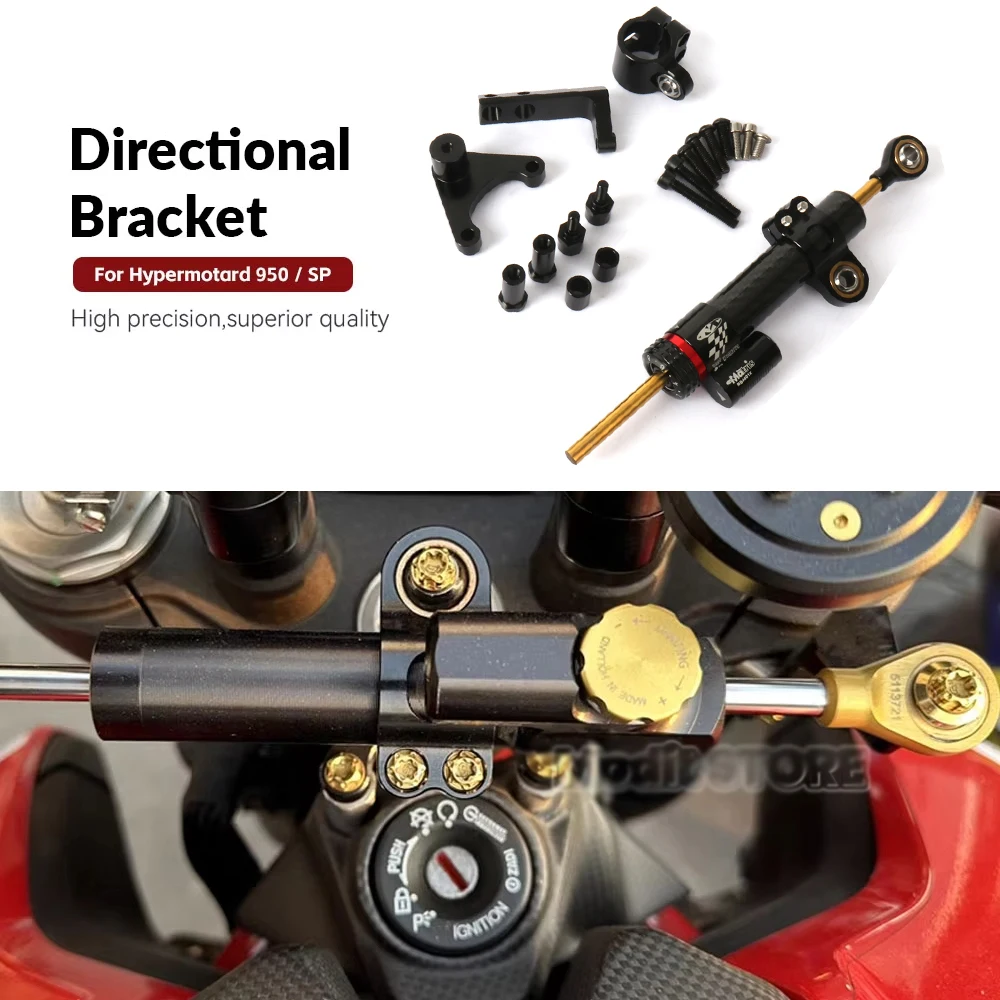 

For Ducati Hypermotard 950 HYPERMOTARD 950 SP Motorcycle Accessories Steering Stabilizer Damper Mounting Bracket Kit