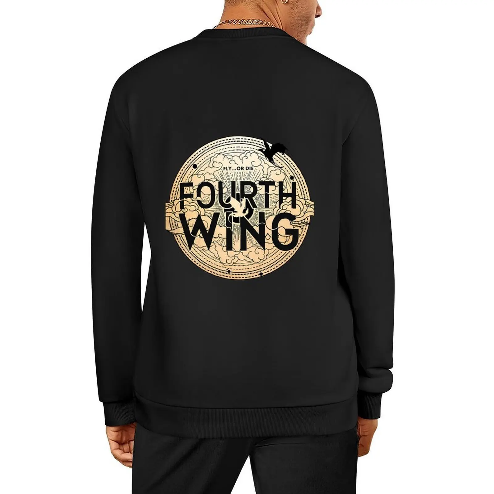 

Fourth Wing Pullover tracksuits anime clothing men's coat men's sweat-shirt hooded sweatshirt