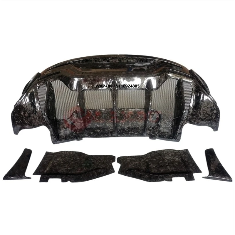 

For 540c 570s Modification and Upgrading 600lt All Carbon Fiber Forged Rear Bumper Tail Cover Tail Wing Exhaust