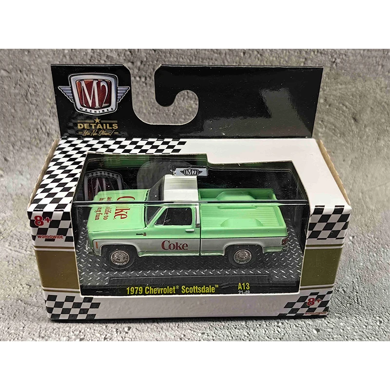 M2 Model Car  Machines1/64 Scale Diecast Alloy Model Toy Cars& Truck Collectible Ornaments Child Gift New