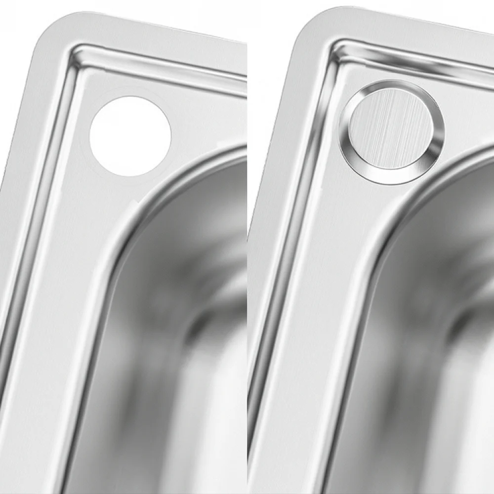 Durable Kitchen Sink Hole Cover Tap Deck Plate Basin Stopper Seal Decorative Cap Replacement For Sink Hardware