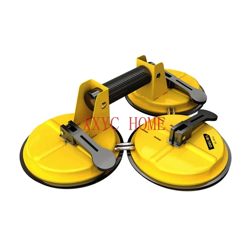 Three-Jaw Glass Suction Cup Special Steel Professional Level Crane Remove The Panel Tool