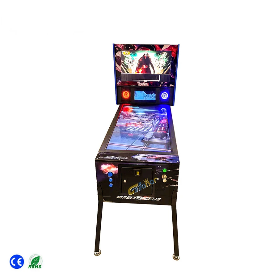 

High Quality Game Coin Operated Pinball Machine Virtual 6 Balls Pinball Machine Arcade Game 6 Balls Pinball Game Machine