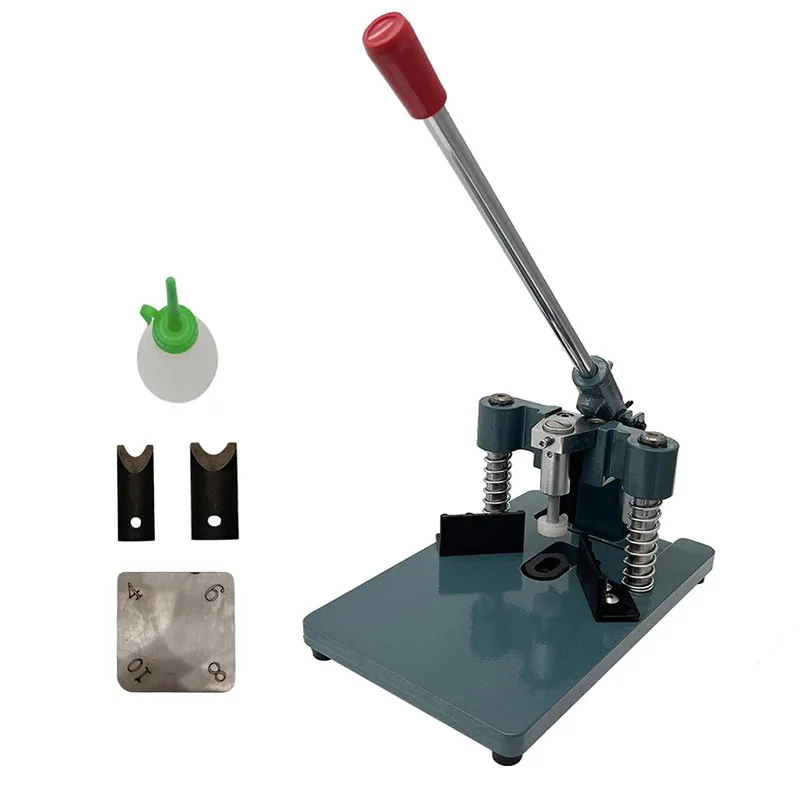 Manual Corner Rounder Cutter Machine All Metal Heavy Duty Paper Punch Cutter With R6 R10 Blade Cutting Business Cards Photo