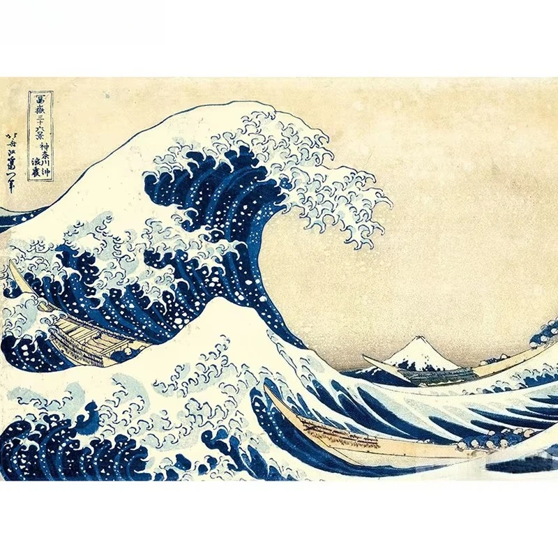 500/1000/1200/2000PCS Jigsaw Puzzle Beautiful Ocean Wave Scene For Adults Perfect For Quiet Evening Activity
