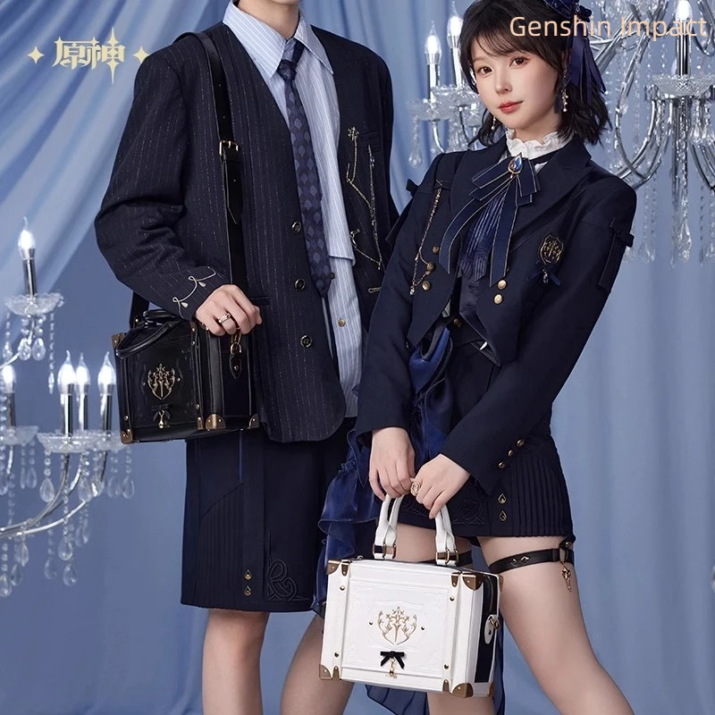 Original Miha Tour Genshin Impact Peripheral Genshin Furina Theme Impression Series Bag Game Peripheral Collection Holiday Gift